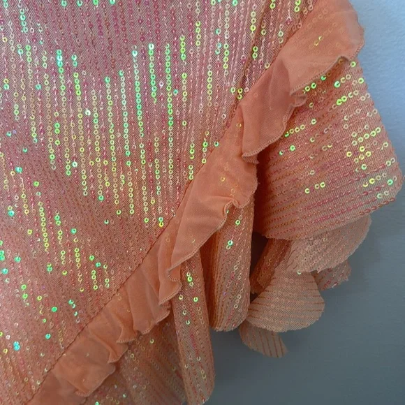 Free People Taylor Sequin Tube Top Size Medium - Picture 6 of 11